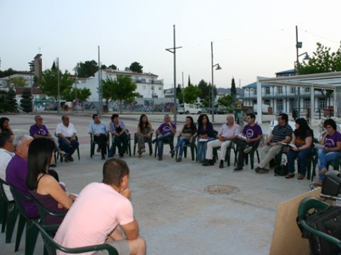 Participantes en el acto celebrado el pasado martes en el recinto ferial. (Foto: R. Cobo)