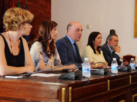 Presentación del nuevo organigrama del ente supramunicipal. (Foto: Diputación de Córdoba)