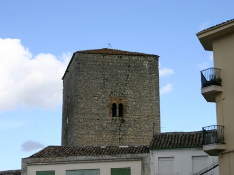 Torre del homenaje de la fortaleza medieval prieguense. (Foto: R. Cobo)