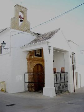 Portada de la ermita de Belén. (Foto: Enrique Alcalá)