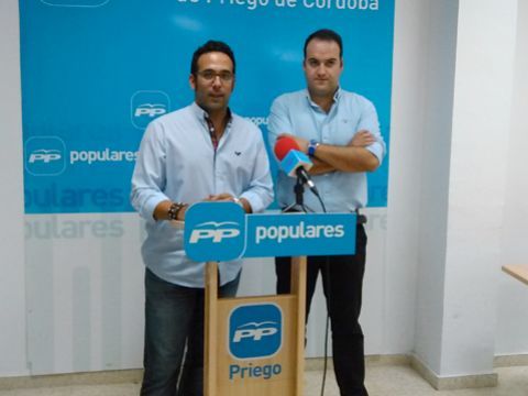 Sergio Fornieles y Juan Ramón Valdivia. (Foto: r. Cobo)
