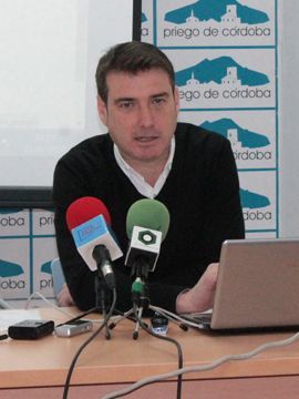 Pablo Ruiz, responsable del Áre de Desarrollo del Consistorio prieguense. (Foto: R. Cobo)