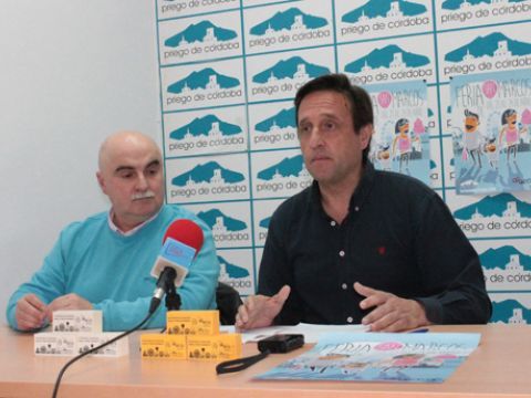 José Luis Momparler y Javier Ibáñez, esta mañana durante la presentación de la programación. (Foto: R. Cobo)