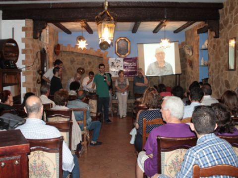 Aspecto que presentaba el restaurante El Virrey, donde finalmente se celebró el acto. (Foto: R. Cobo)