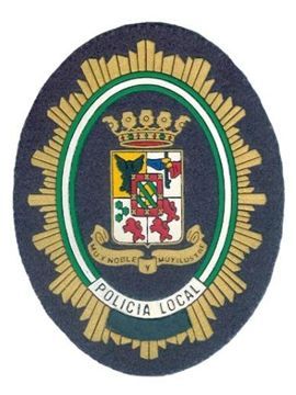 Escudo del cuerpo de la Policía Local, Medalla de la Agrupación. (Foto: Cedida)