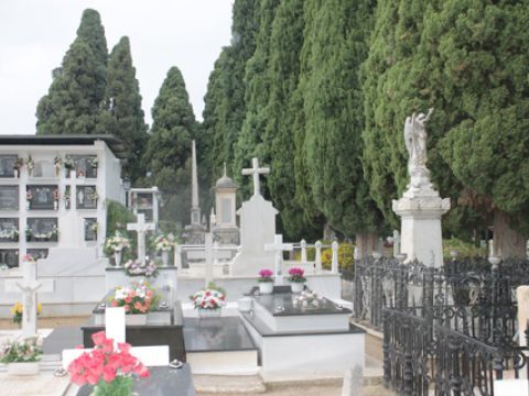 Aspecto actual del cementerio municipal del Santo Cristo. (Foto: R. Cobo)