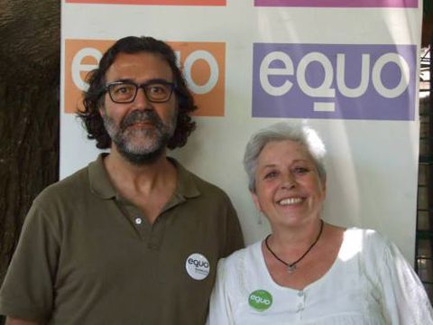 Salustiano Luque y Ana María Carnero, coportavoces de EQUO Córdoba. (Foto: Cedida)