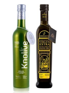 Las marcas de Knolive Oils premiadas en Grecia e Italia. (Foto: Cedida)
