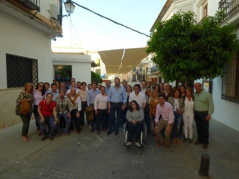 Participantes en la reunión comarcal del PP celebrada ayer en Carcabuey. (Foto: Cedida)