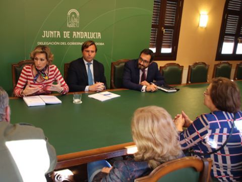 Participantes en la reunión celebrada hoy en Córdoba. (Foto: Cedida)