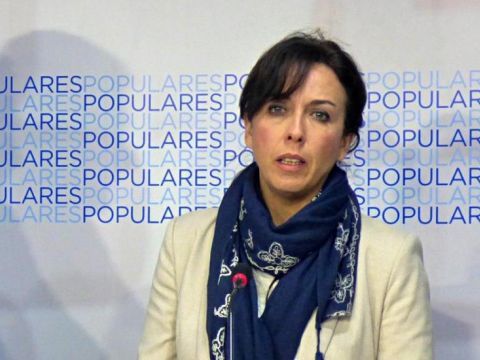 María Luisa Ceballos, portavoz del PP en la Diputación de Córdoba.