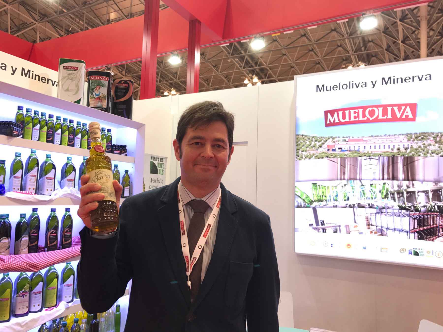 Mateo Muela Rodríguez, Director de Exportación de la firma prieguense Mueloliva.