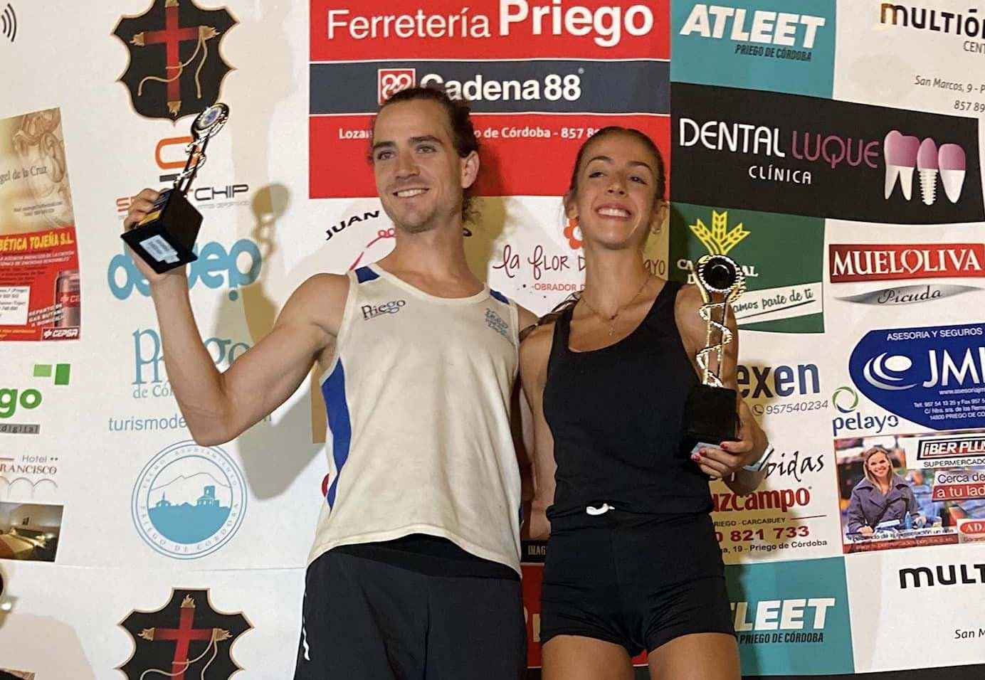 Dani Luque y Marina Cote, ganadores de la V ´Priego Monumental´.