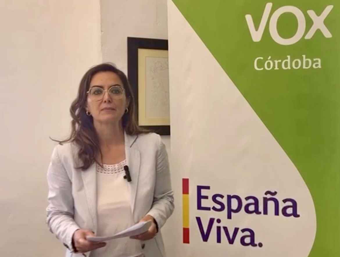 Yolanda Almagro, portavoz de VOX en la Diputación de Córdoba.