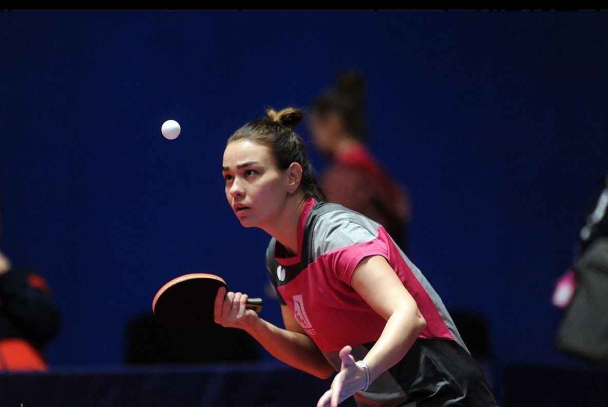 Margarita Fetiukhina, nueva cara del equipo femenino de tenis de mesa.