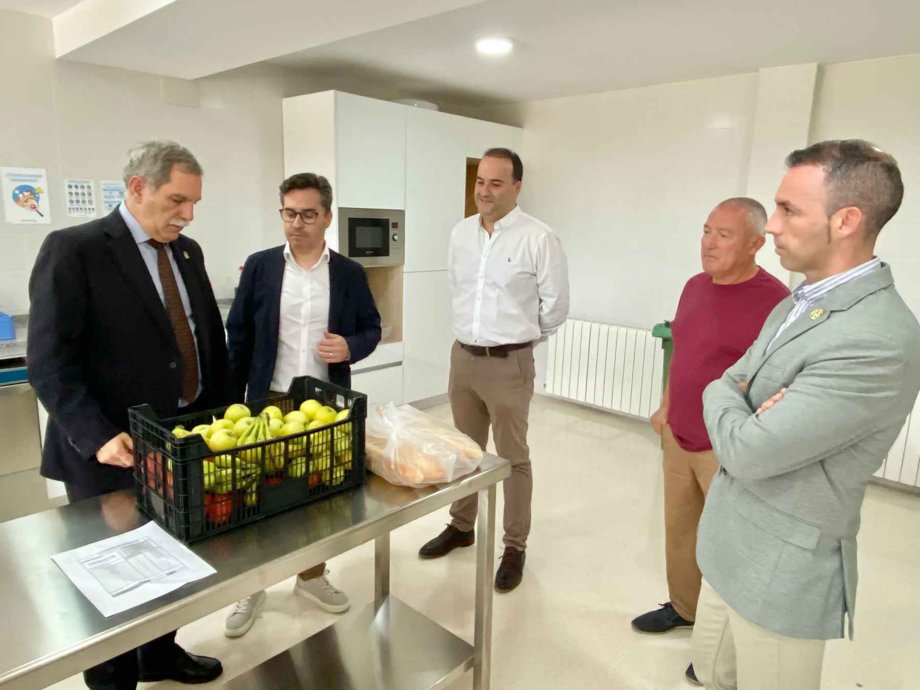 Visita al comedor escolar.