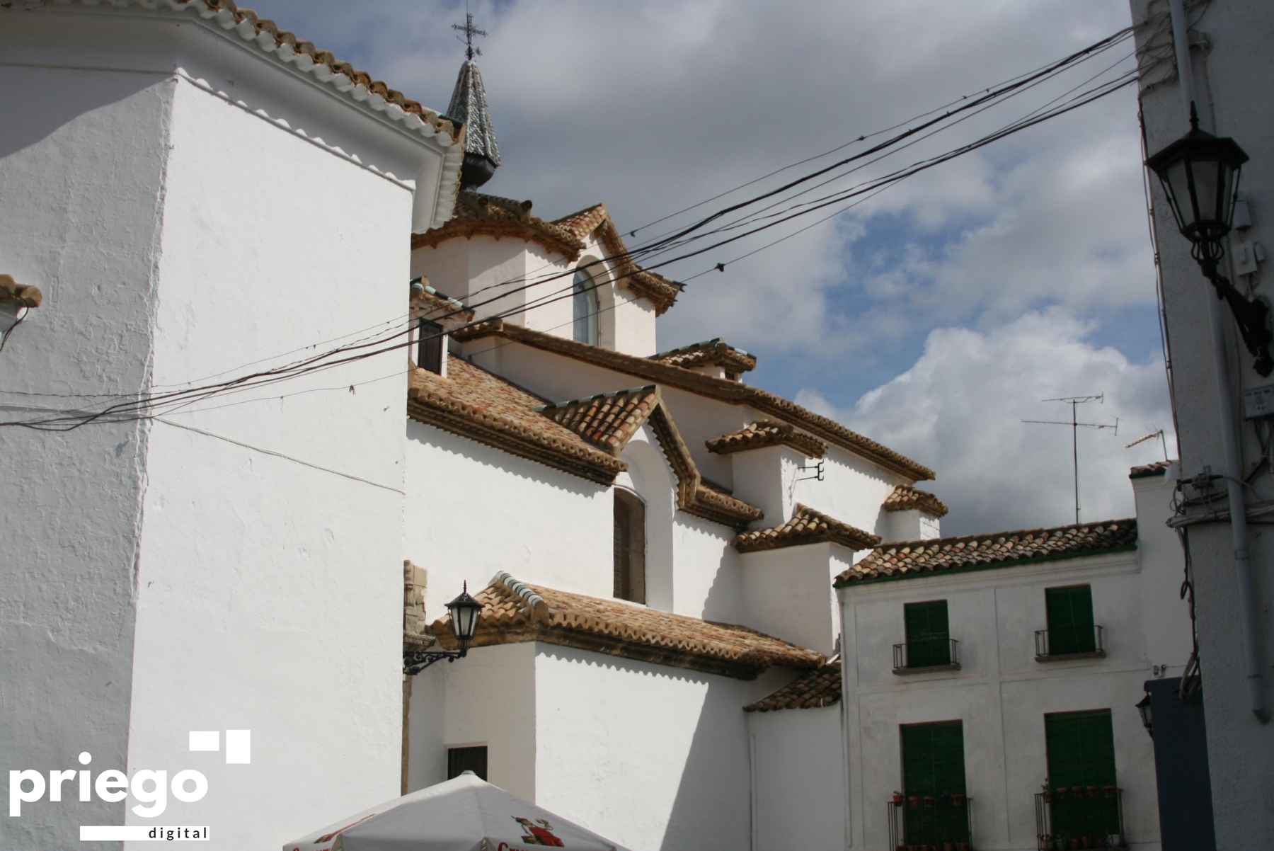 Vista de la Parroquia de la Asunción.