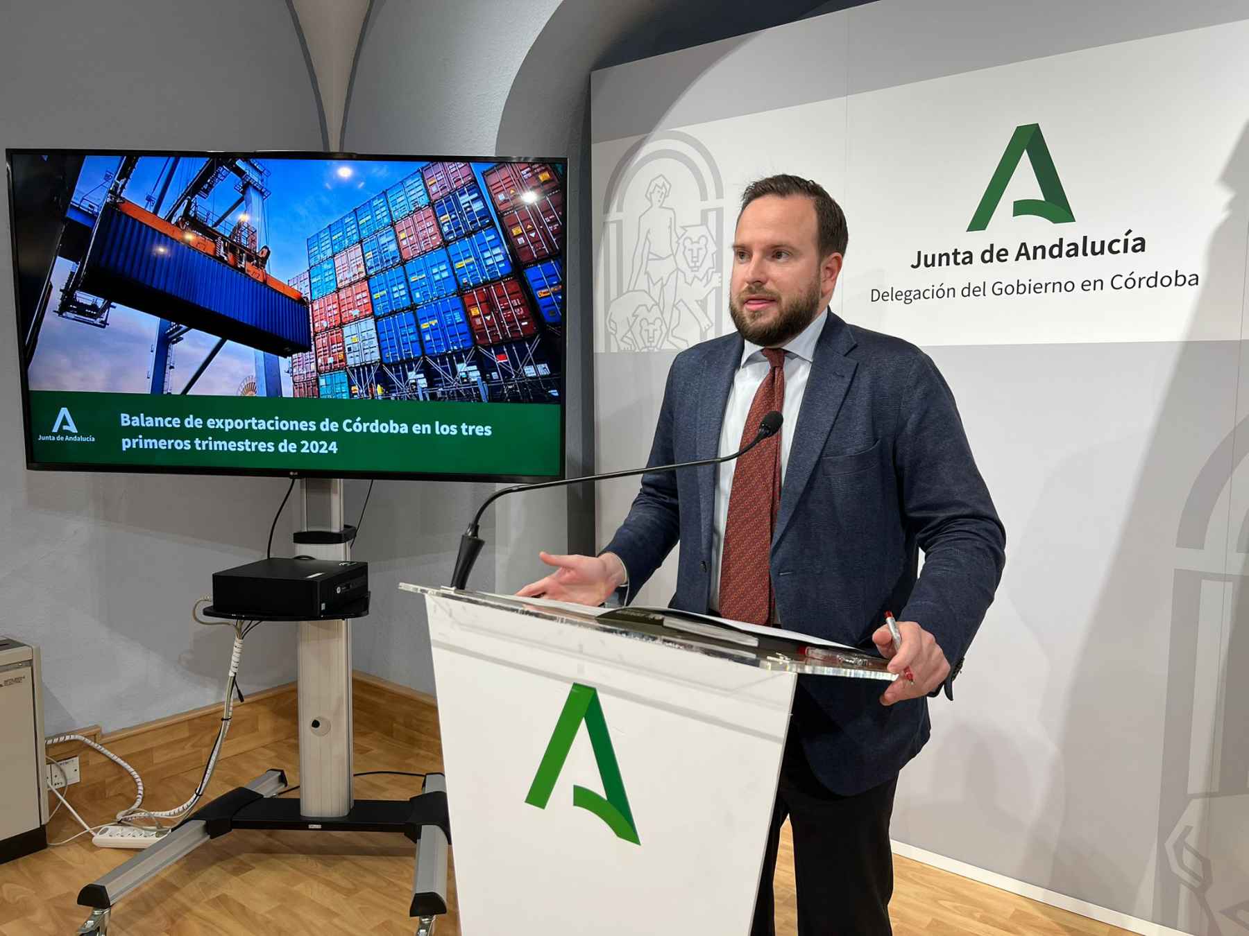 Agustín López, delegado de Economía, Hacienda y Fondos Europeos.