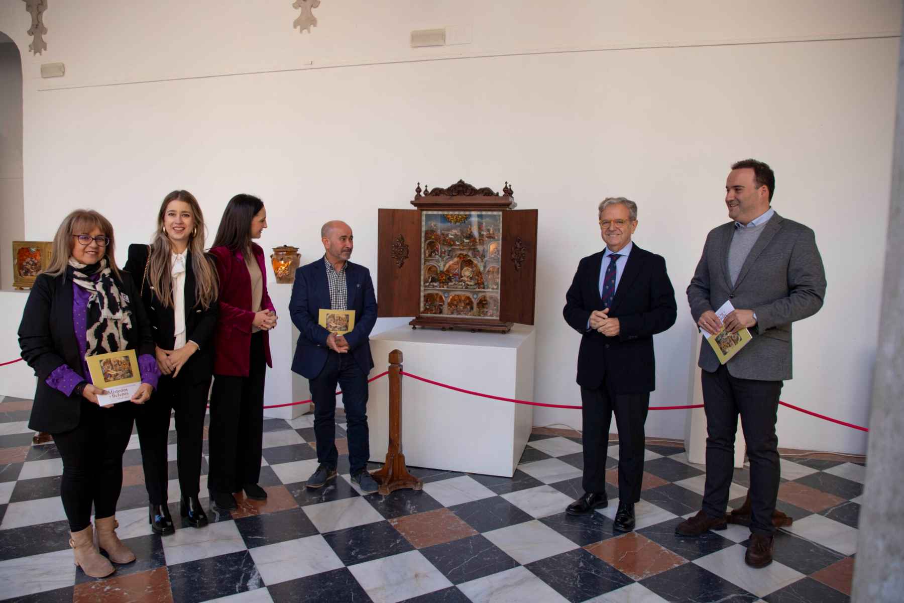 Inauguración de la exposición.