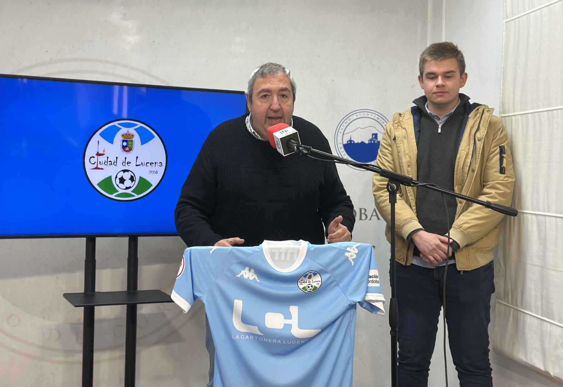 Navas y Muñoz durante la rueda de prensa.