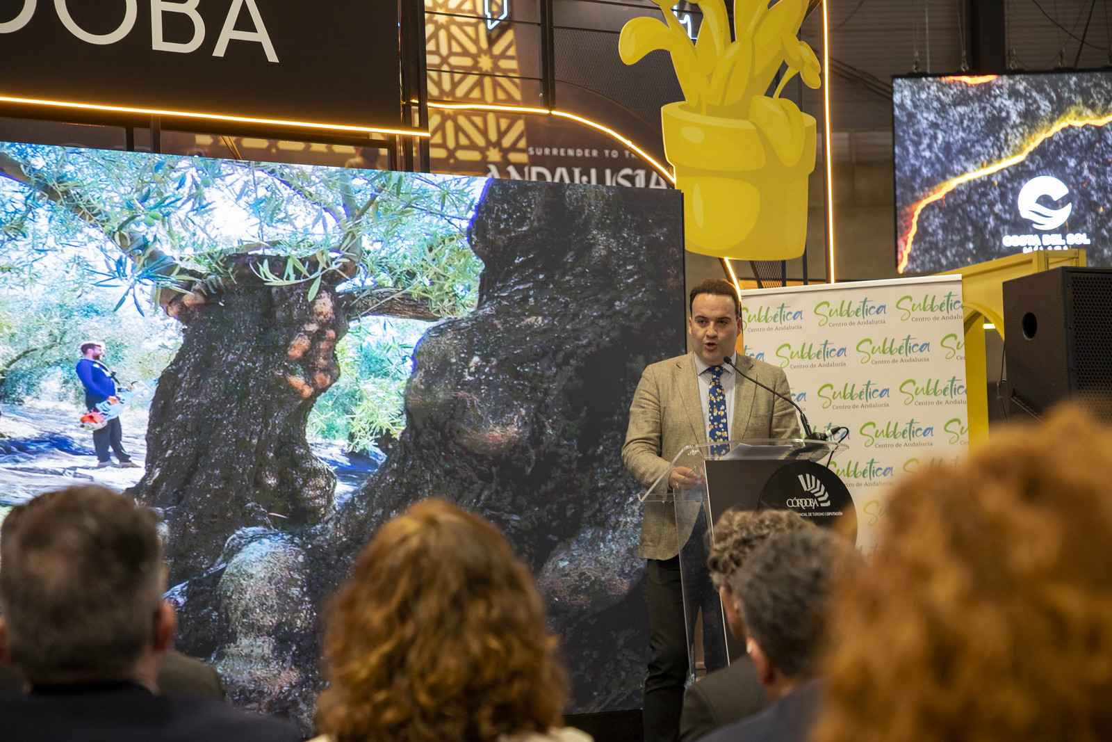 Juanra Valdivia en FITUR.