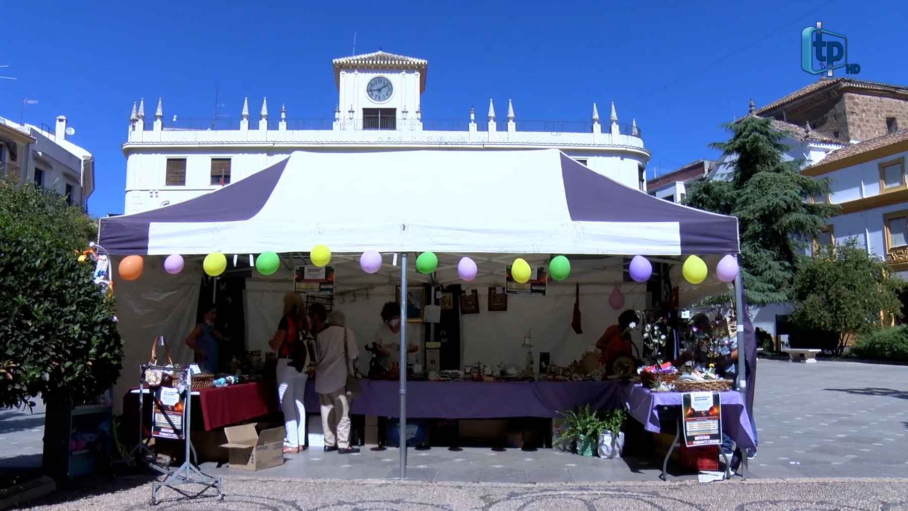 Imagen de archivo de una de las ediciones del Mercadillo Solidario.