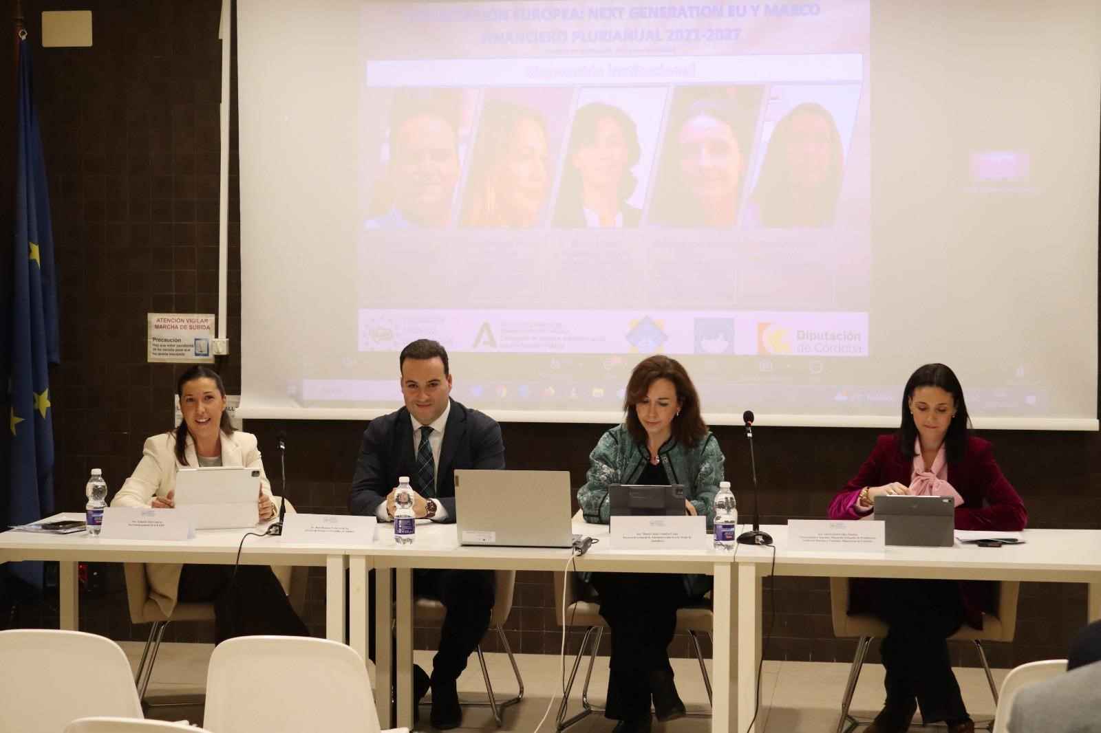 Yolanda Sáez, Juan Ramón Valdivia, Mª Luisa Ceballos y Marta Siles.