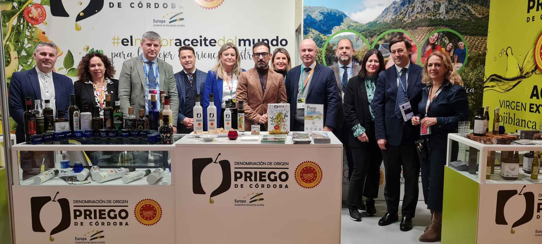 Stand de la DOP Priego de Córdoba en Madrid Fusión