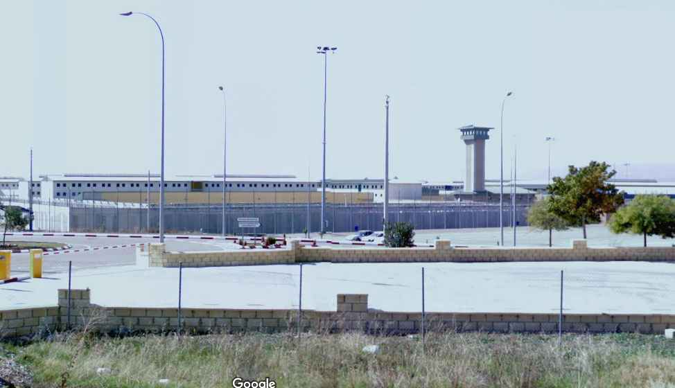 Vista exterior del centro penitenciario.