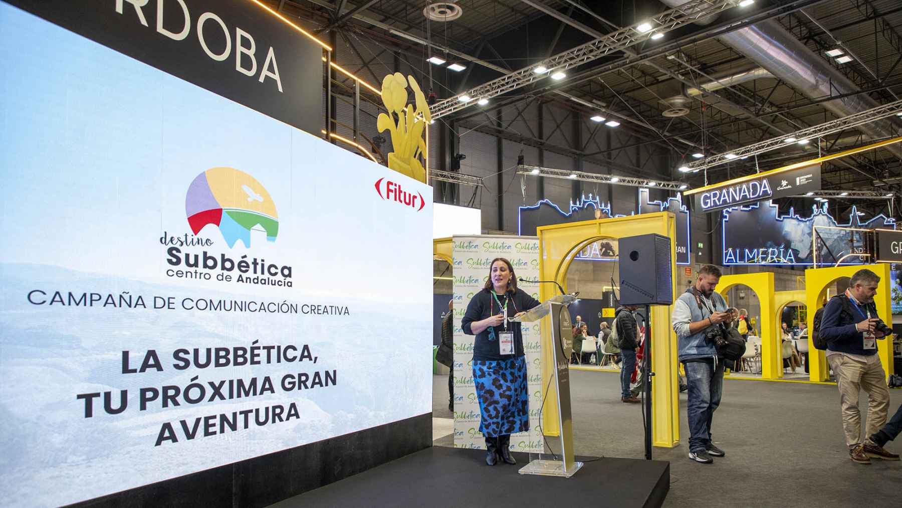 Presentación de la campaña en FITUR.