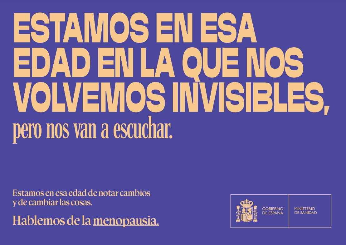 Cartelería de la campaña.