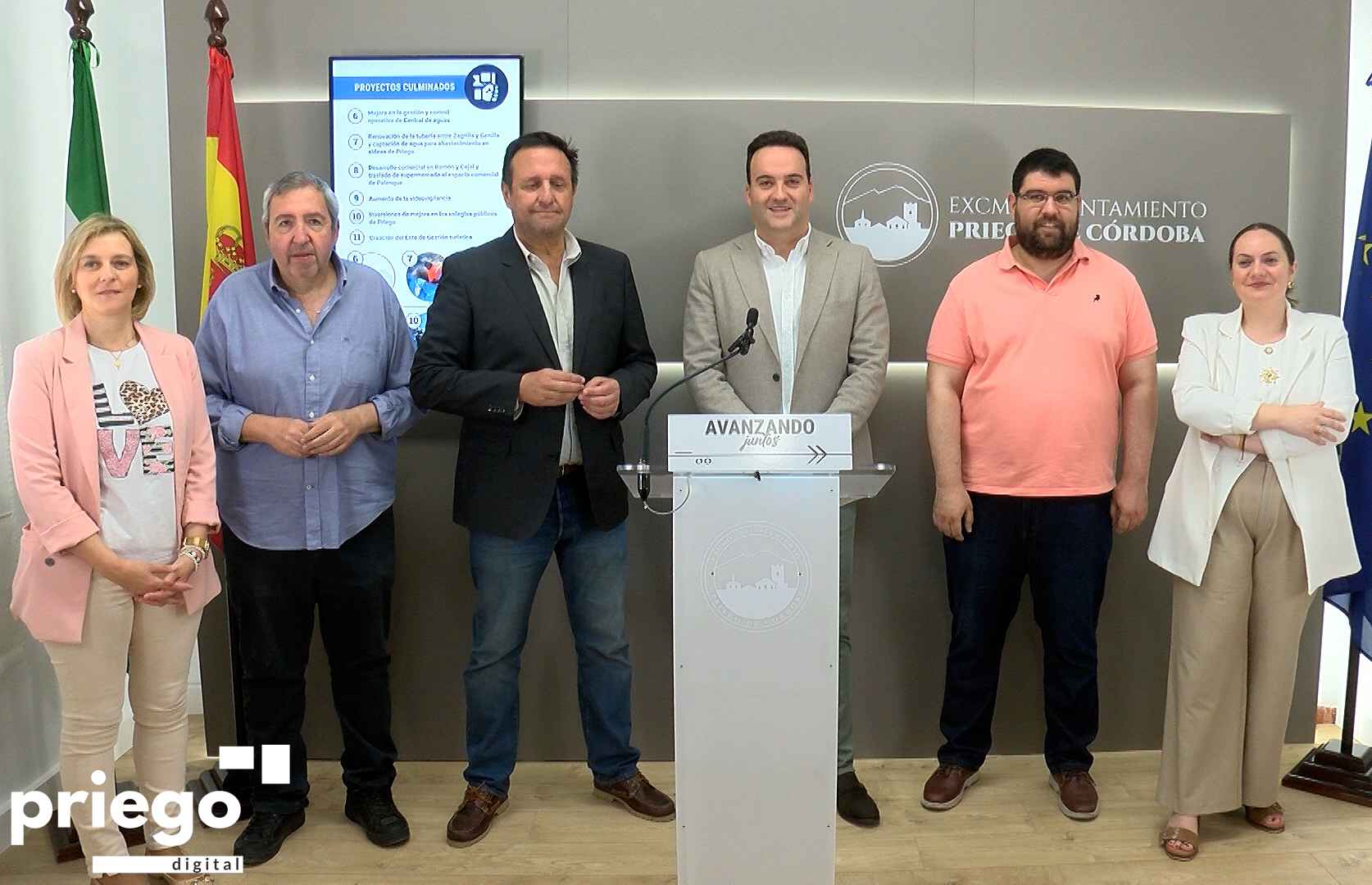 Mérida, Navas, Ibáñez, Valdivia, Guzmán y Ramírez.