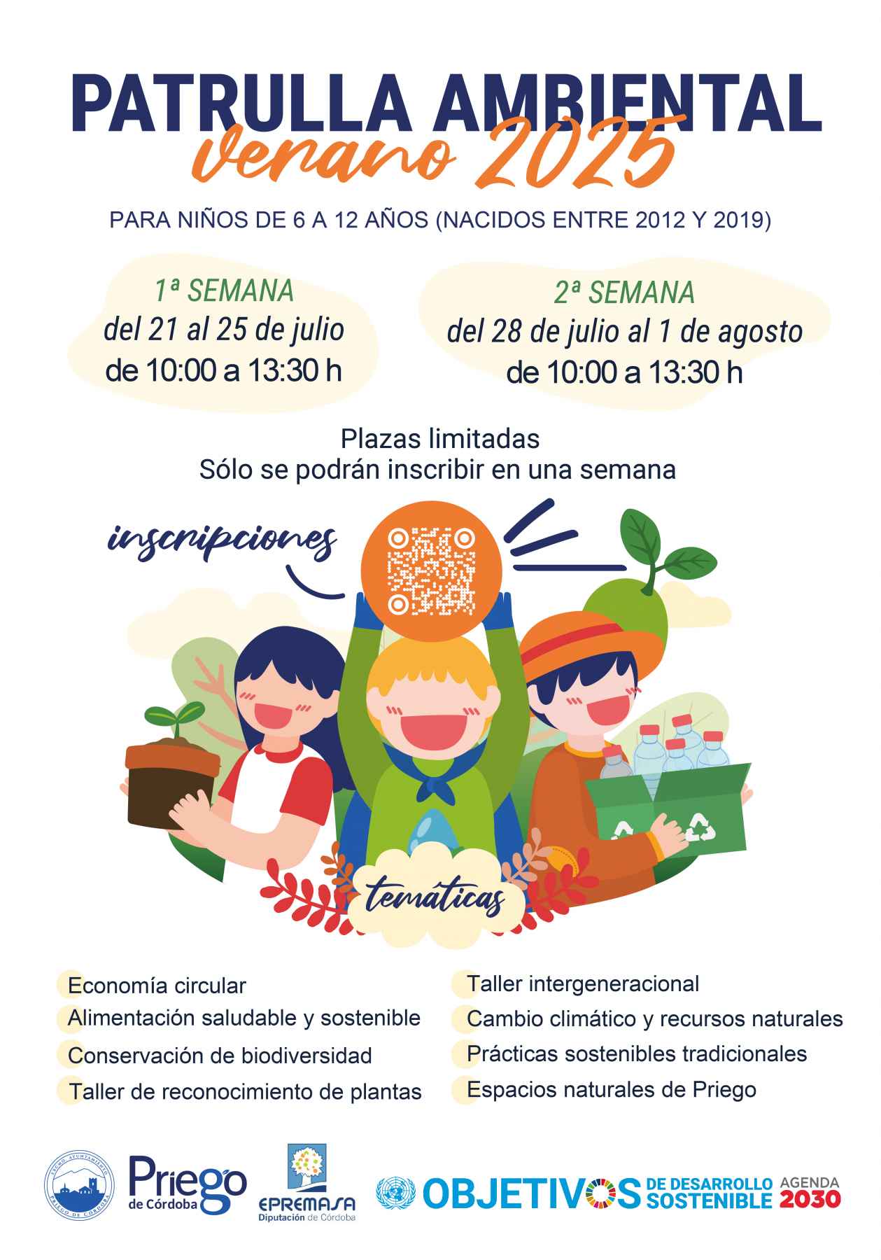Cartel de la actividad.