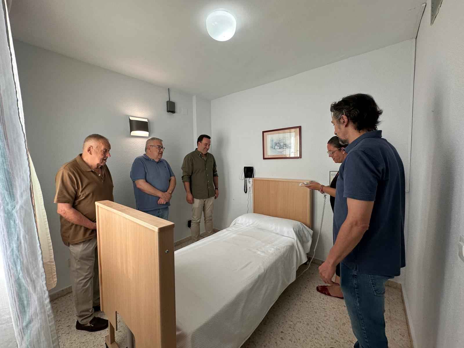 Visita a las instalaciones de la residencia.