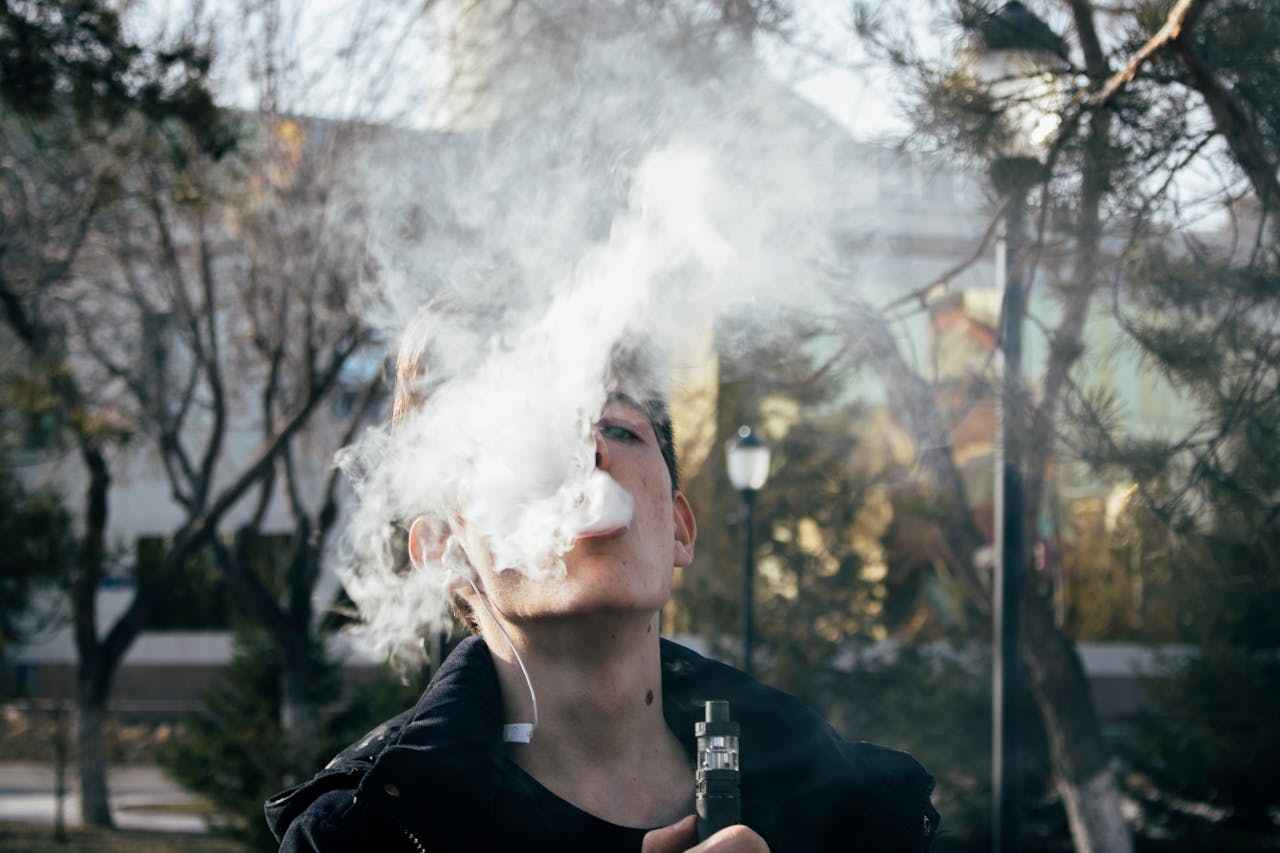 Cigarrillo electrónico.