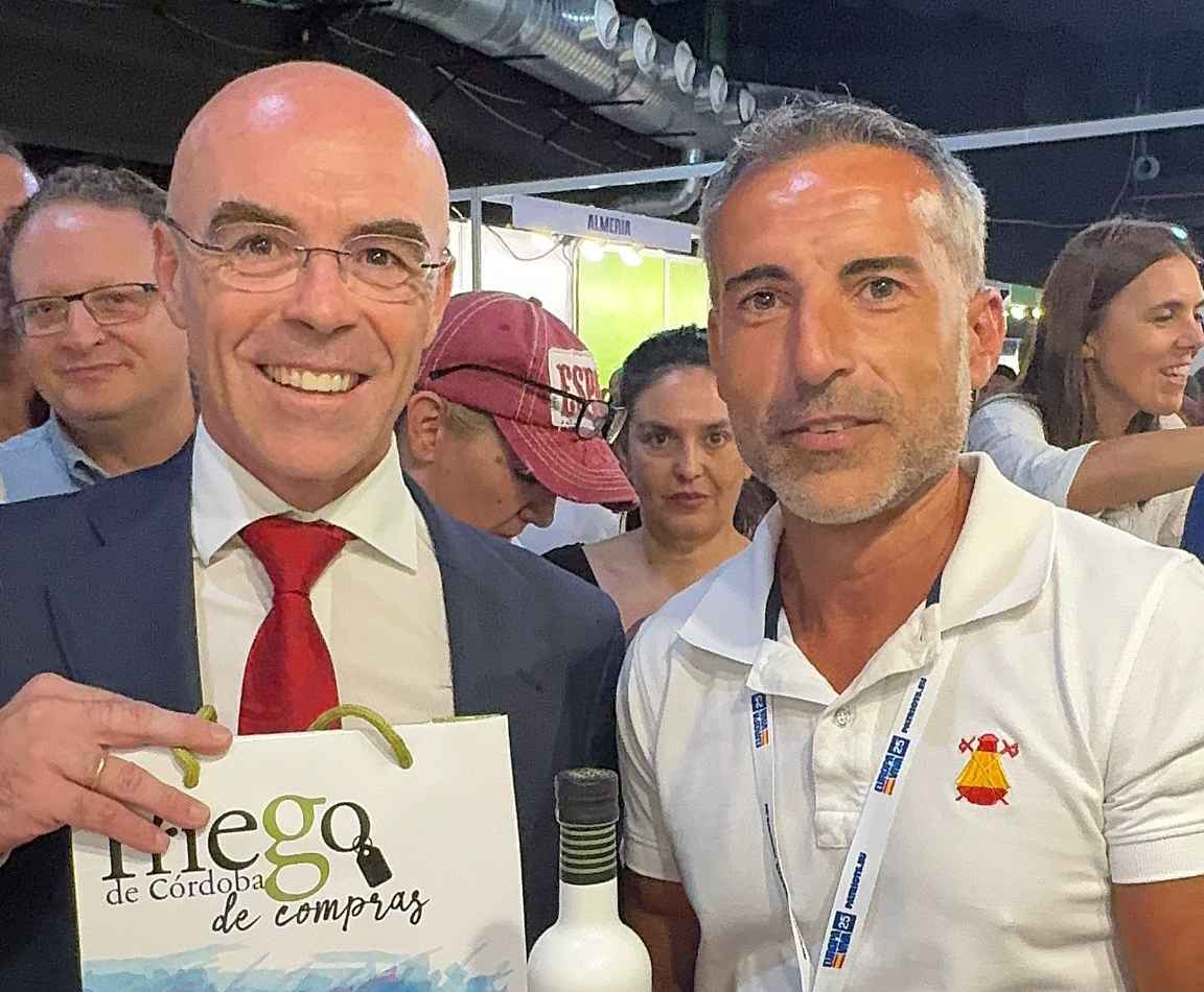 Jorge Buxadé y Santiago Martínez en Madrid.