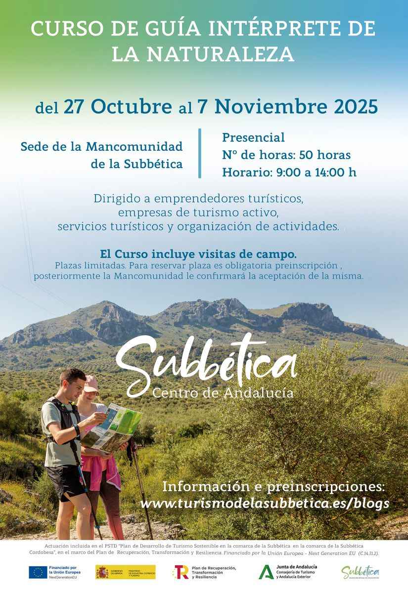 Cartel del curso.