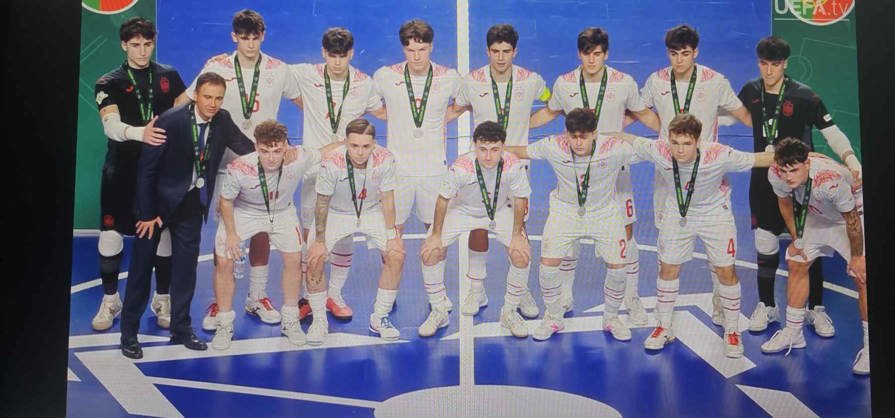 El equipo nacional, subcampeón de Europa.