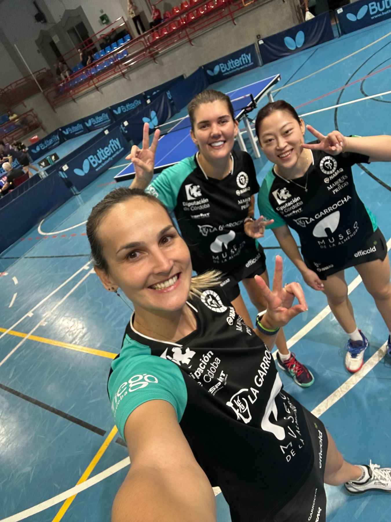 Primera victoria del equipo femenino.