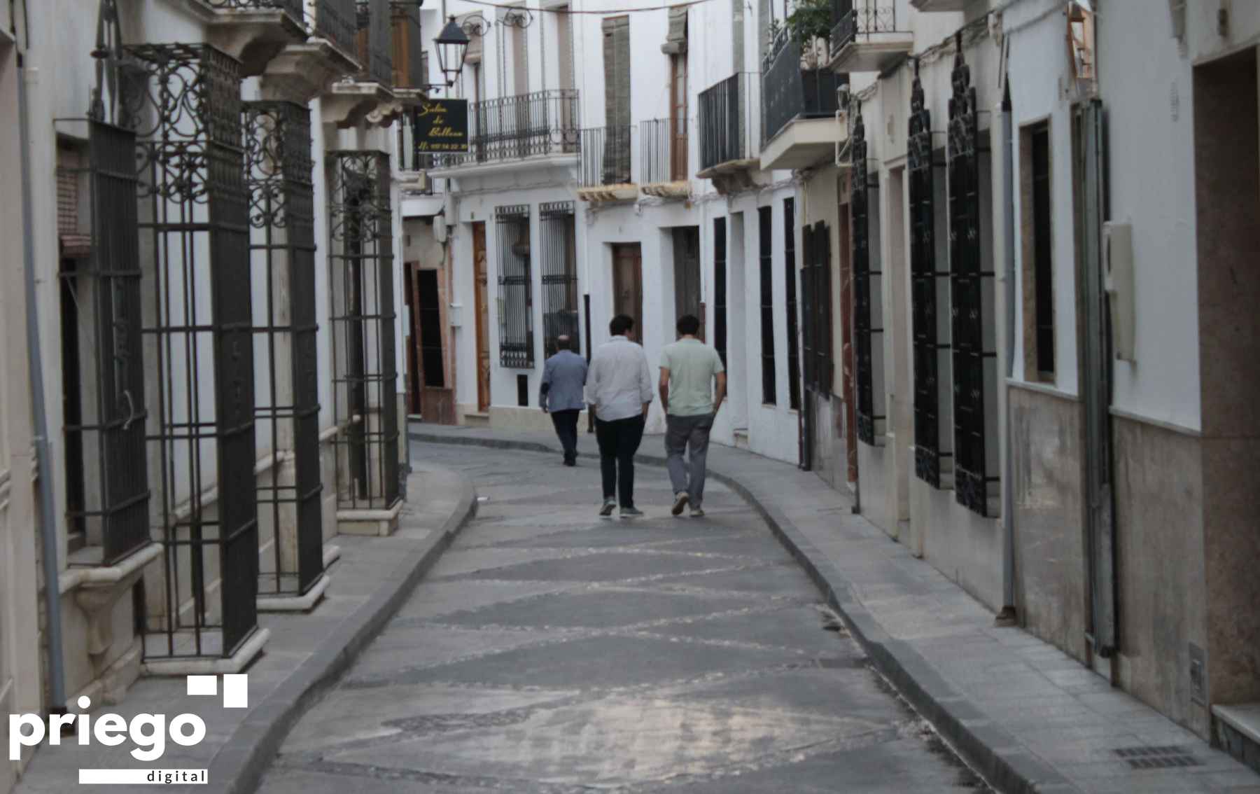 Aspecto actual de la calle Obispo Caballero.