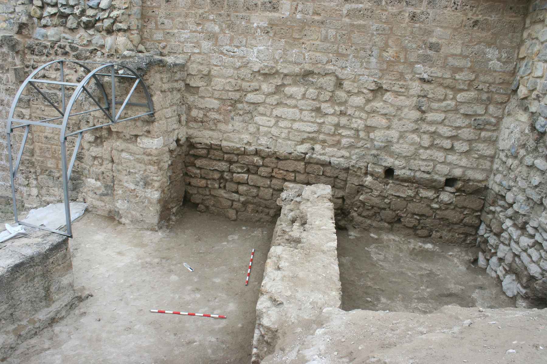 Intervención en el Castillo de Priego.