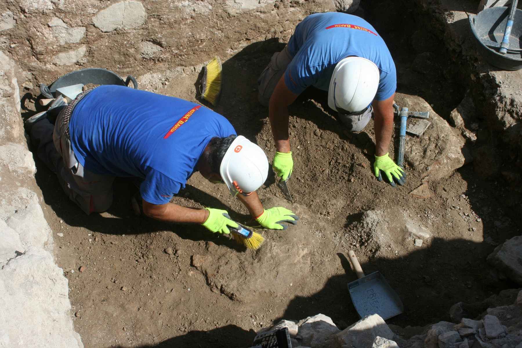 Intervención en el Castillo de Priego.