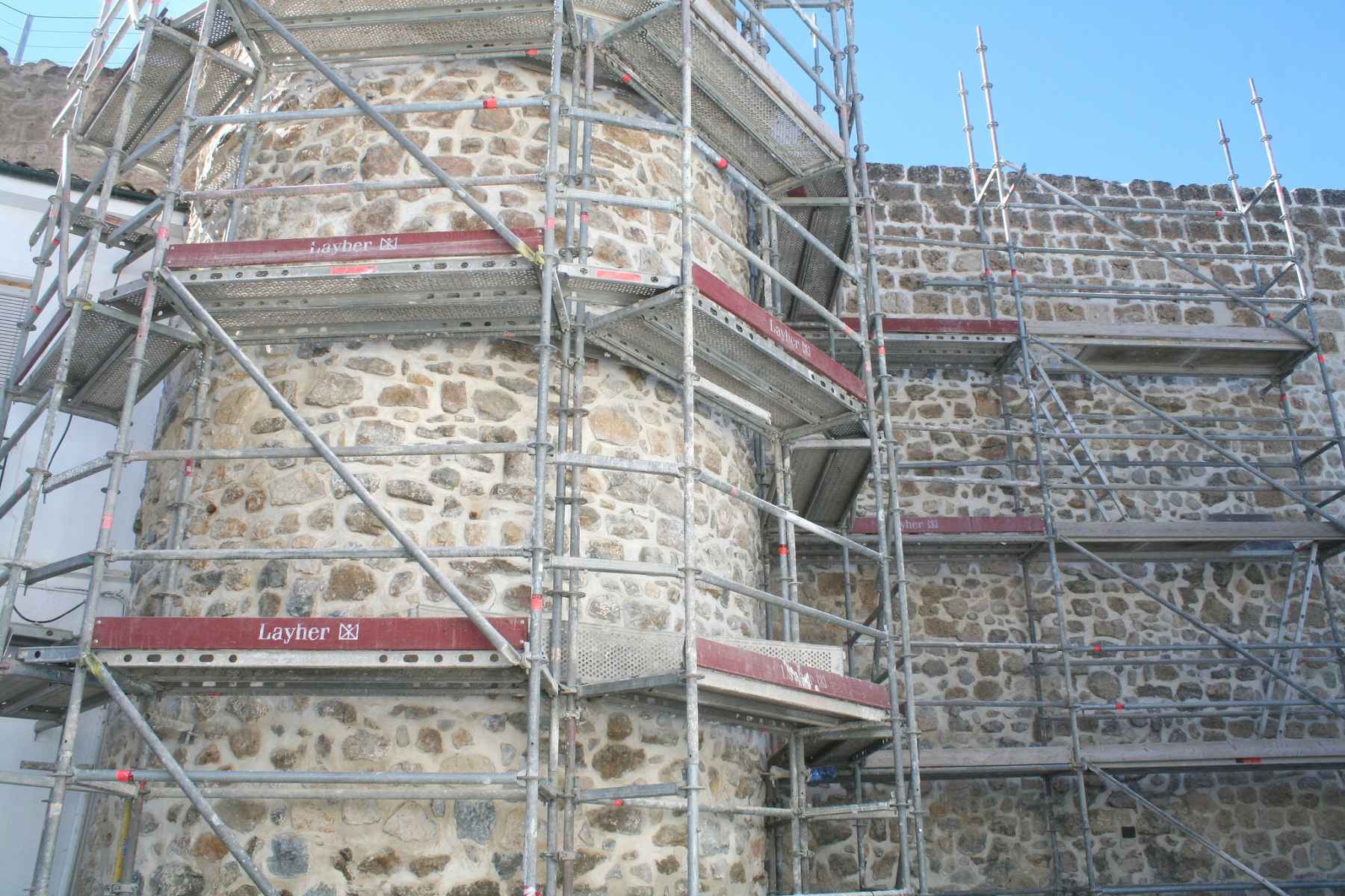 Intervención en el Castillo de Priego.