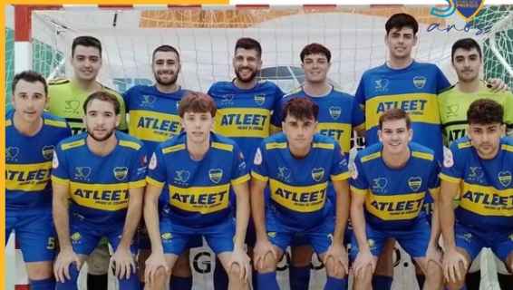 Formación del equipo prieguense en Dos Hermanas.