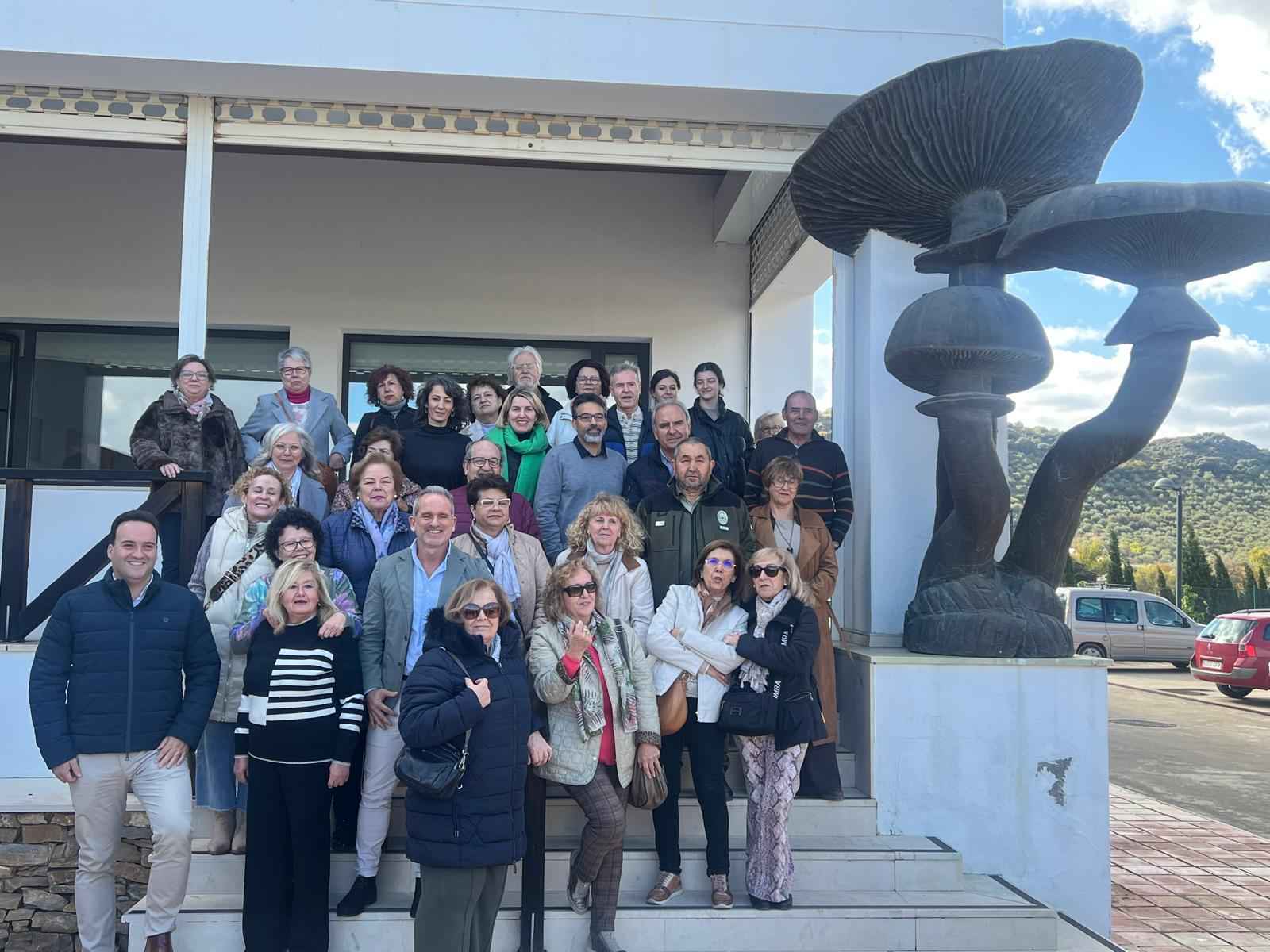 Asistentes a la apertura de las actividades de Priego Micológico 2025.