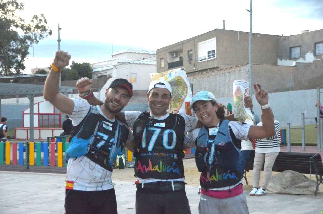 Integrantes del equipo prieguense.