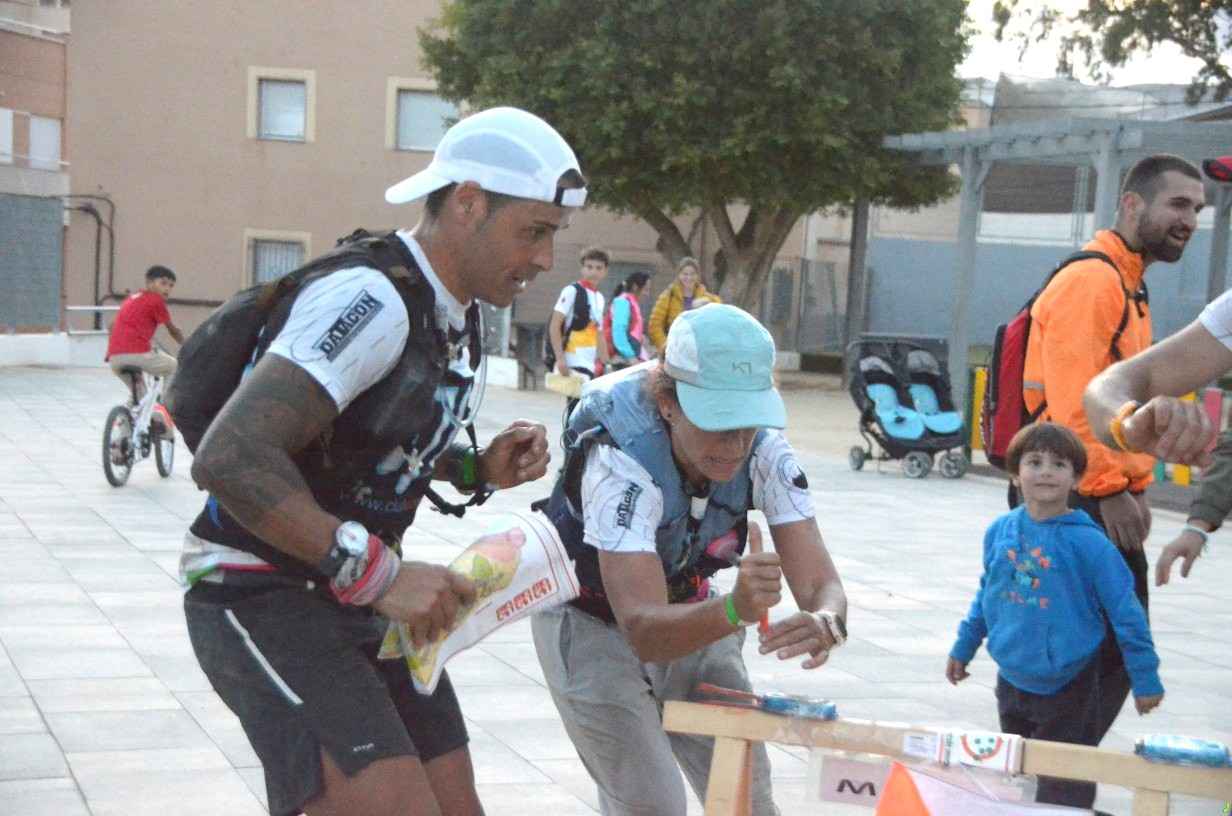 El equipo prieguense durante la prueba.