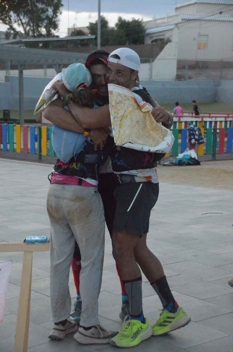 Celebración del equipo prieguense.