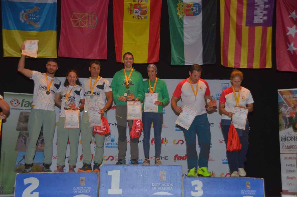 Podio del campeonato.