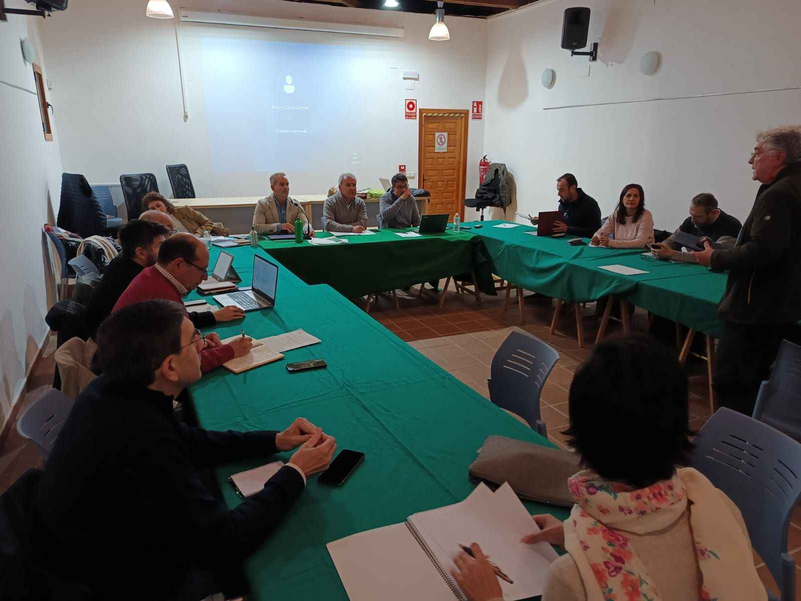 Reunión de la Junta Rectora del Parque Natural de las Subbéticas.